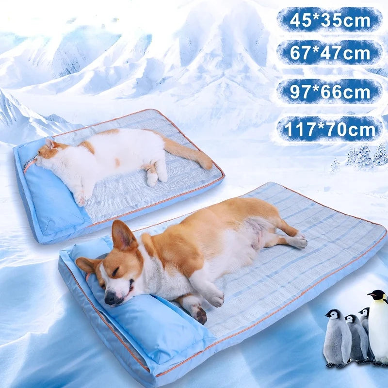Cooling Dog Bed Orthopedic Memory Foam Large