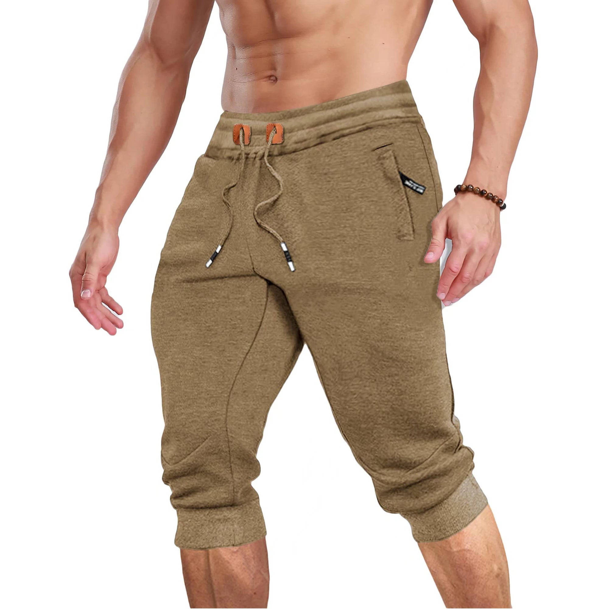 Men's Below Knee Sweatpants Training Joggers