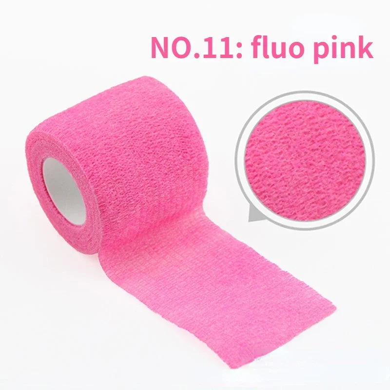 Pet Bandages Anti-fouling Devices Self-adhesive Elastic Bandage Outside Foot Protective Hair Free Cloth Straps for Cats and Dogs