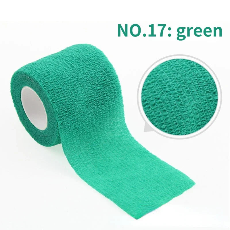 Pet Bandages Anti-fouling Devices Self-adhesive Elastic Bandage Outside Foot Protective Hair Free Cloth Straps for Cats and Dogs