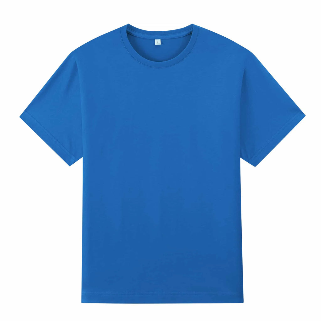 Cotton T-shirt Custom Logo Printing Work Clothes