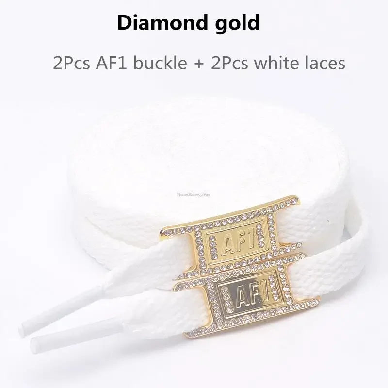 AF1 Shoelaces White Flats Air Force One Accessories