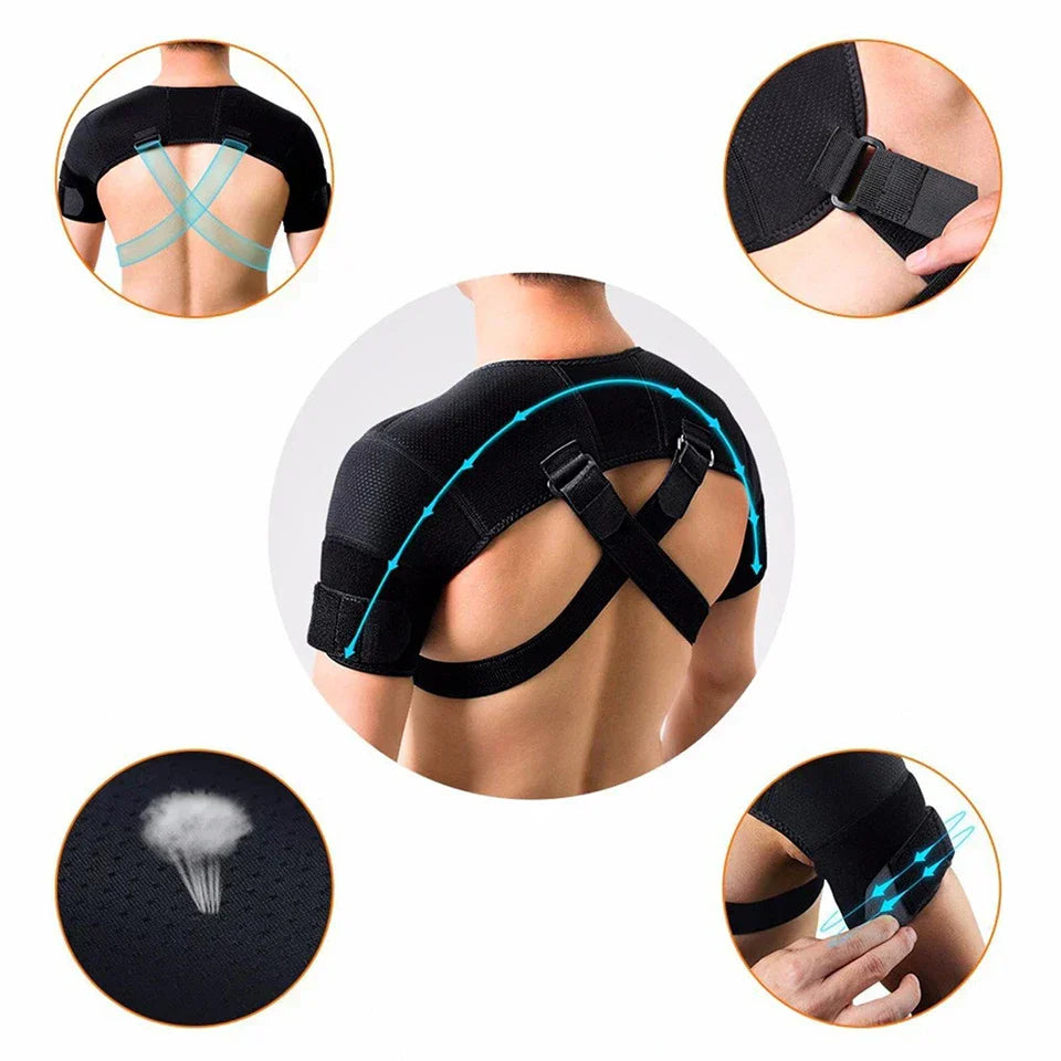 Double Shoulder Brace - Neoprene Compression