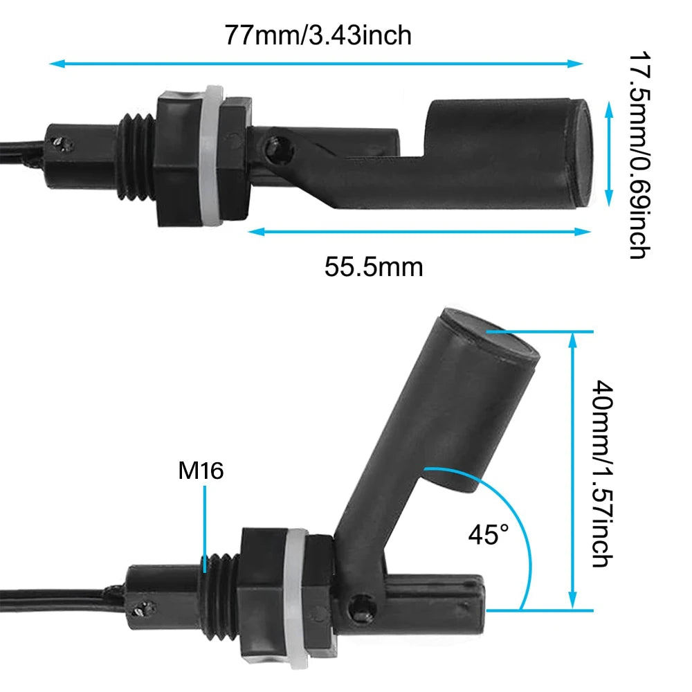 Liquid Water Level Sensor Float Switch Controller