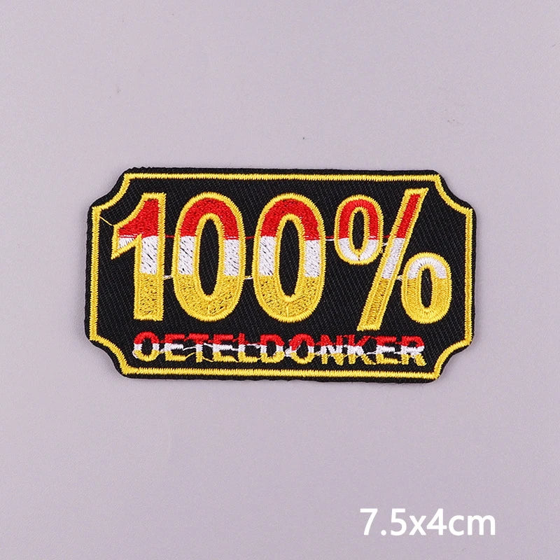 Netherland Oeteldonk Carnival Iron On Patches