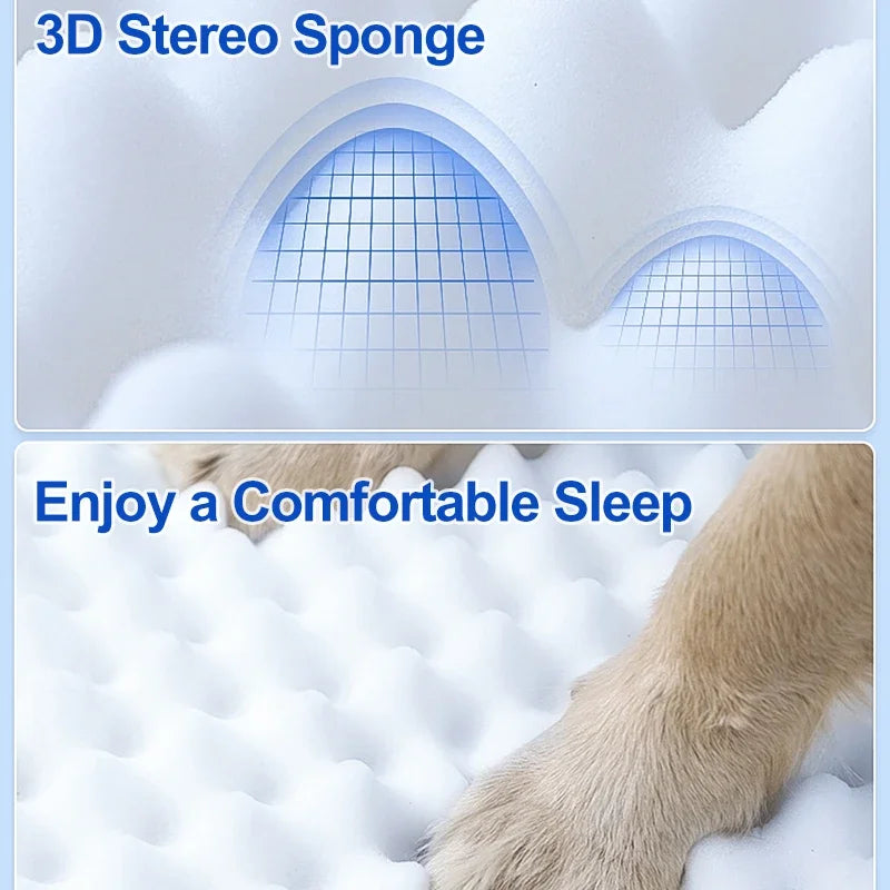 Cooling Dog Bed Orthopedic Memory Foam Large