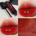Red Brown Mirror Lip Glaze Liquid Lipstick