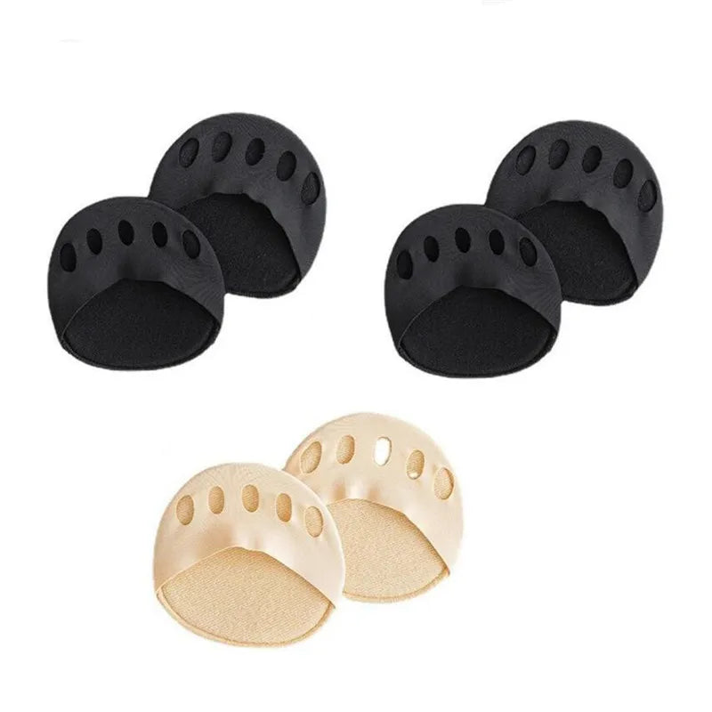 3 Pairs Open Toe Socks Women Set Sponge Pads for High Heel Shoes Soft Socks Forefoot Insole Five Fingers Socks Liner