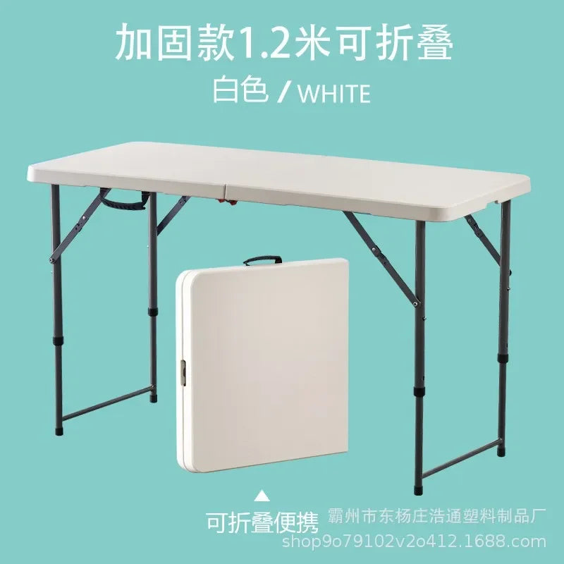Outdoor Camping Folding Table Portable Office Stall Long Table Outdoor Folding Conference Foldable Camping