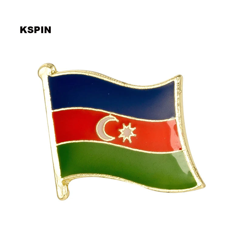 France Metal Flag Lapel Pin Badges For Clothes Rozet Set Brooch In Brooches KS-0057