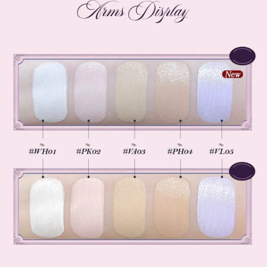 Flower Knows Midsummer Concealer Lightweight Cream With Hyaluronic Acid,Liquid Highlighter For Dark Circles & Redness 0.21 fl.oz