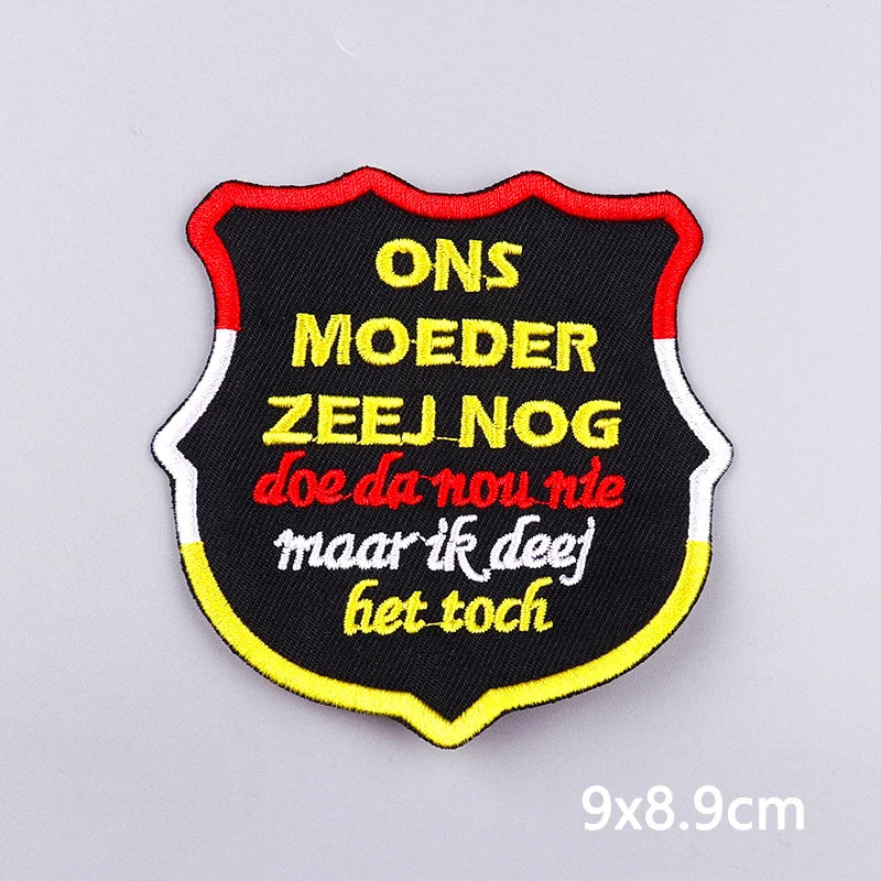 Netherland Oeteldonk Carnival Iron On Patches
