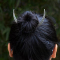 Filigree Celtics Moon Hair Forks For Women Viking Raven 3D Mandala Yoga Hair Sticks Unique Design Hairpin