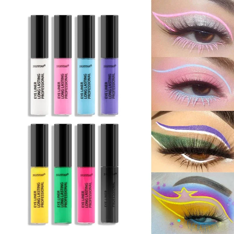 8 Color Liquid Eyeliner Pencil Waterproof