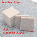 Self Adhesive Felt Chair Leg Pads Floor Protectors Furniture Legs Table Leg Covers Round Bottom Anti-Slip Pads Chair Socks Feet