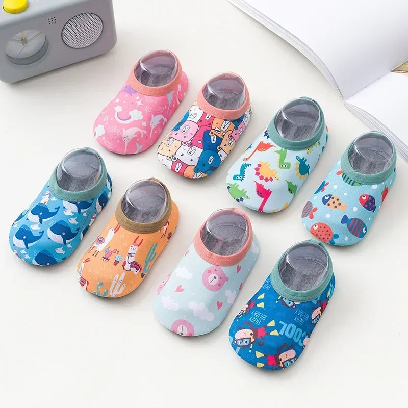 Children Beach Shoes Baby Soft Floor Indoor Slipper Snorkeling Swim Socks Boys and Girls Anti-slip Home Barefoot Kids Slippers