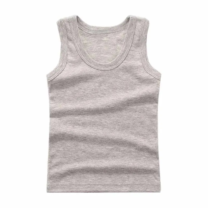 Kids Cotton Vest Tank Top 2-12Y