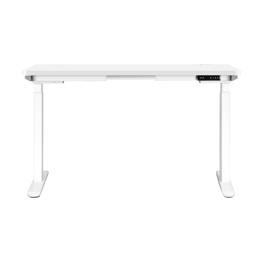 Dual Motor Standing Desk 140cm White