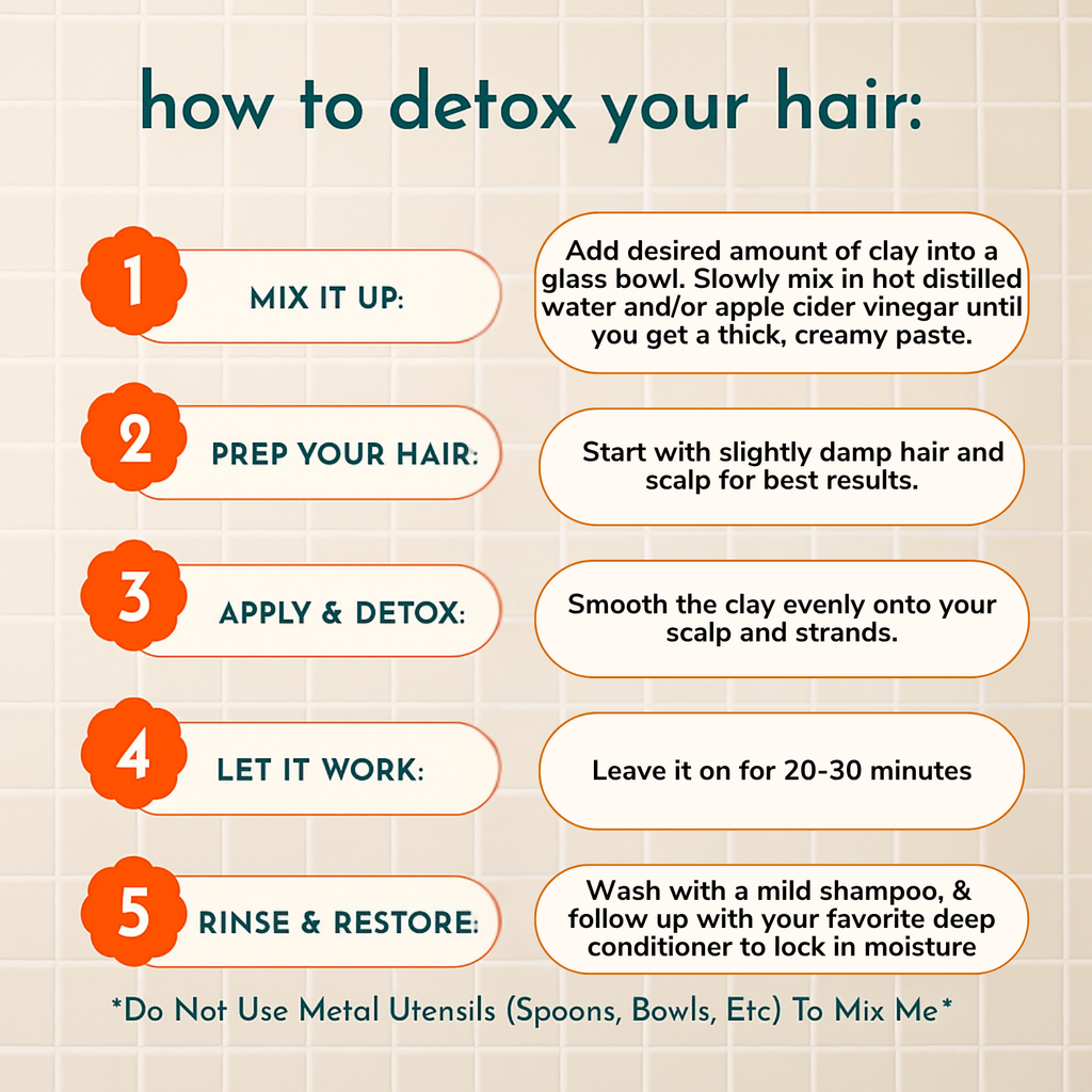 Ayurvedic Hair Detox Mask - Scalp Cleanse