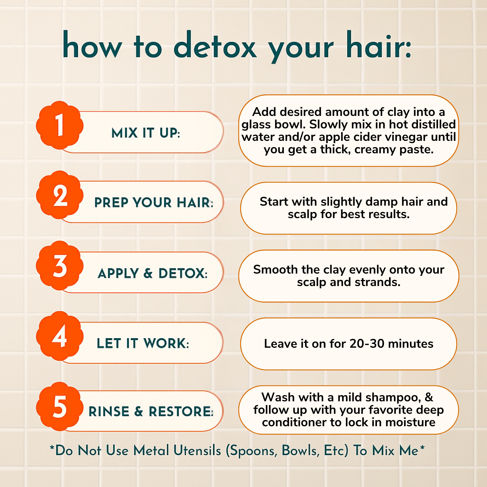 Ayurvedic Hair Detox Mask - Scalp Cleanse