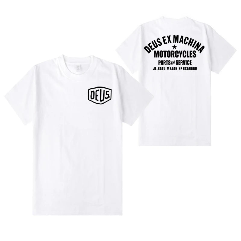 Harajuku DEUS EX MACHINA T-Shirt Oversized 2024