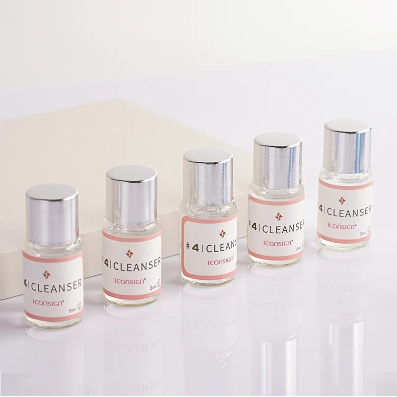 Wholesale 5 Bottles/Lot #3/4 ICONSIGN Lash Lift Lotion Lash Nutrition Lotion Cleanser Eyelash Enhancer Eye Makeup Tools