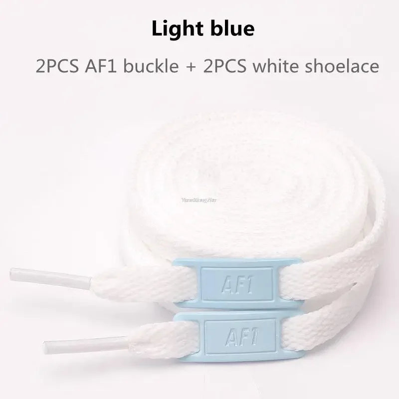AF1 Shoelaces White Flats Air Force One Accessories