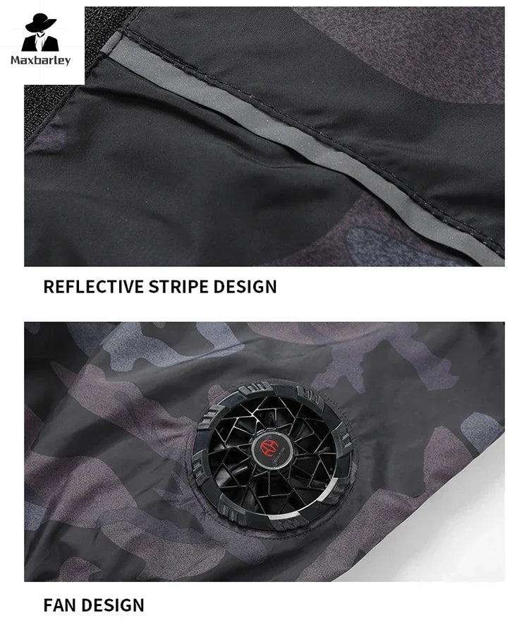 Wearable Cooling Fan Vest Air Conditioner