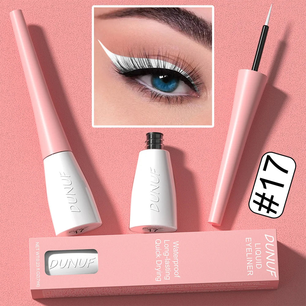 Colourful Liquid Eyeliner Waterproof Matte 7ML