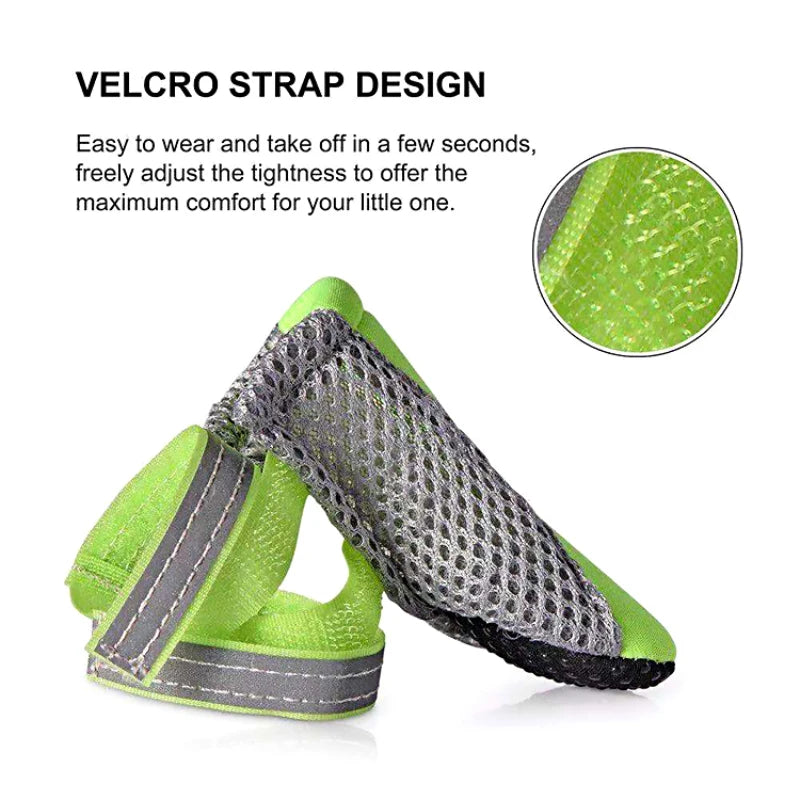 Pet Dog Shoes Waterproof Reflective Boots