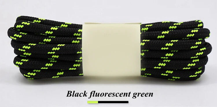 1Pair Round Shoelaces Durable Polyester Shoelace Outdoor Boots Sneakers Laces for Shoes 100/120/140/160cm Shoe Accessories