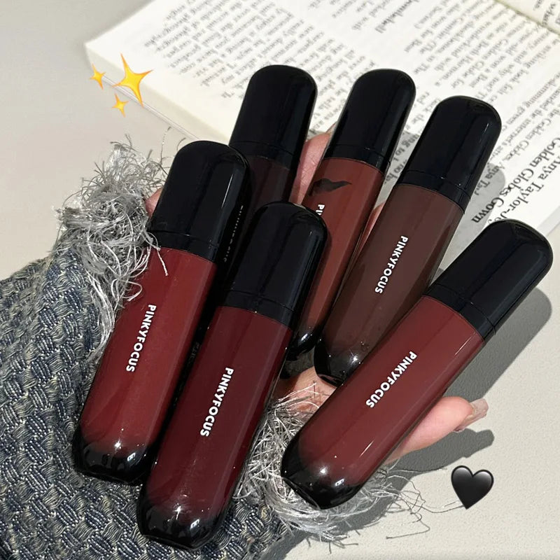 Red Brown Mirror Lip Glaze Liquid Lipstick