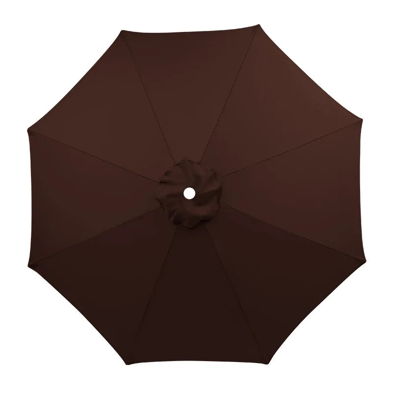 2/2.7/3m Garden Umbrella Cover Waterproof Beach Canopy Outdoor Garden UV Protection Parasol Sunshade Umbrella Replacement Cover