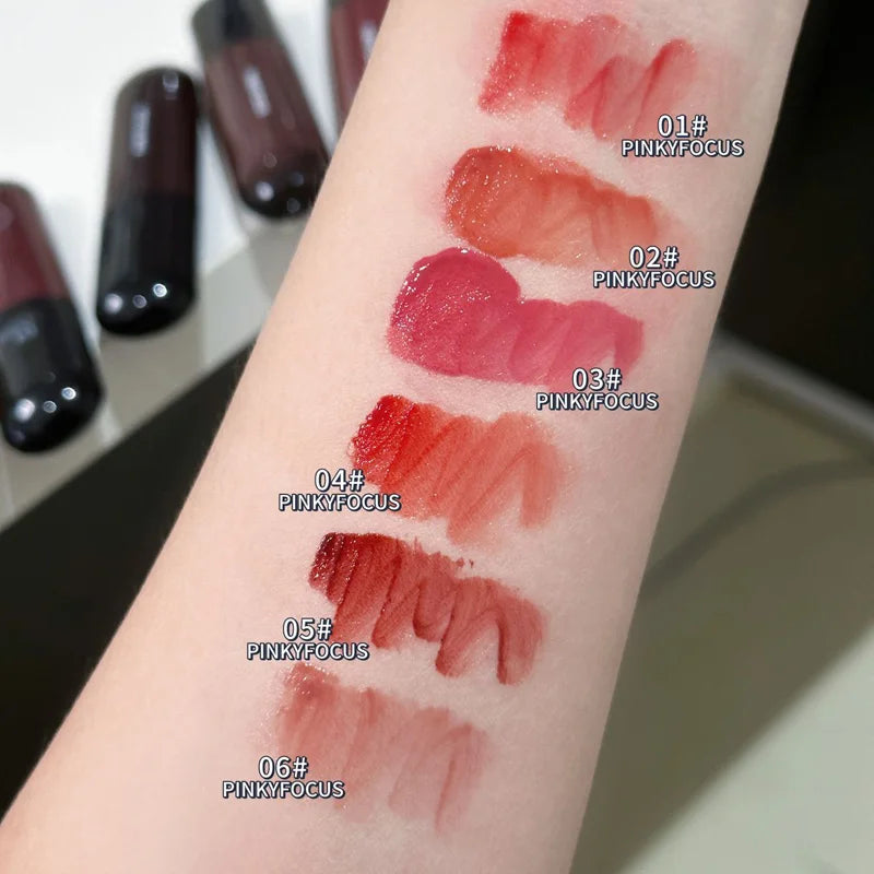 Red Brown Mirror Lip Glaze Liquid Lipstick