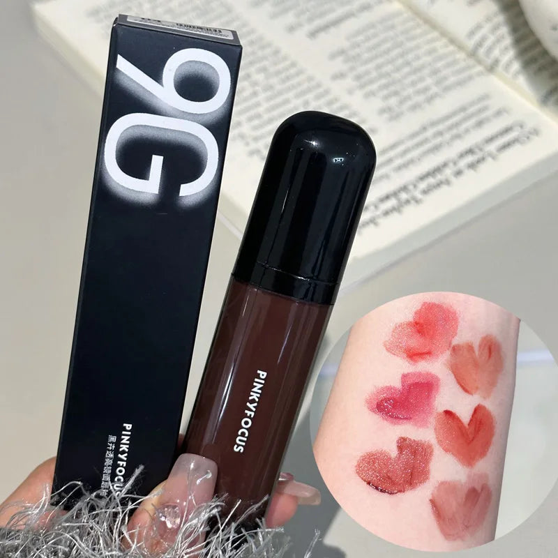 Red Brown Mirror Lip Glaze Liquid Lipstick