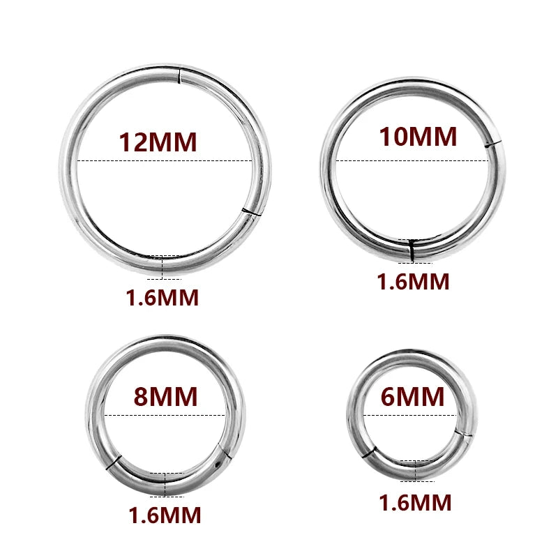 Stainless Steel Hoop Piercing - Nose, Septum & Cartilage