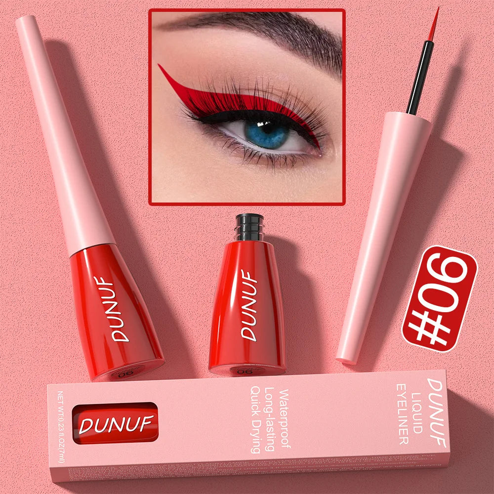 Colourful Liquid Eyeliner Waterproof Matte 7ML