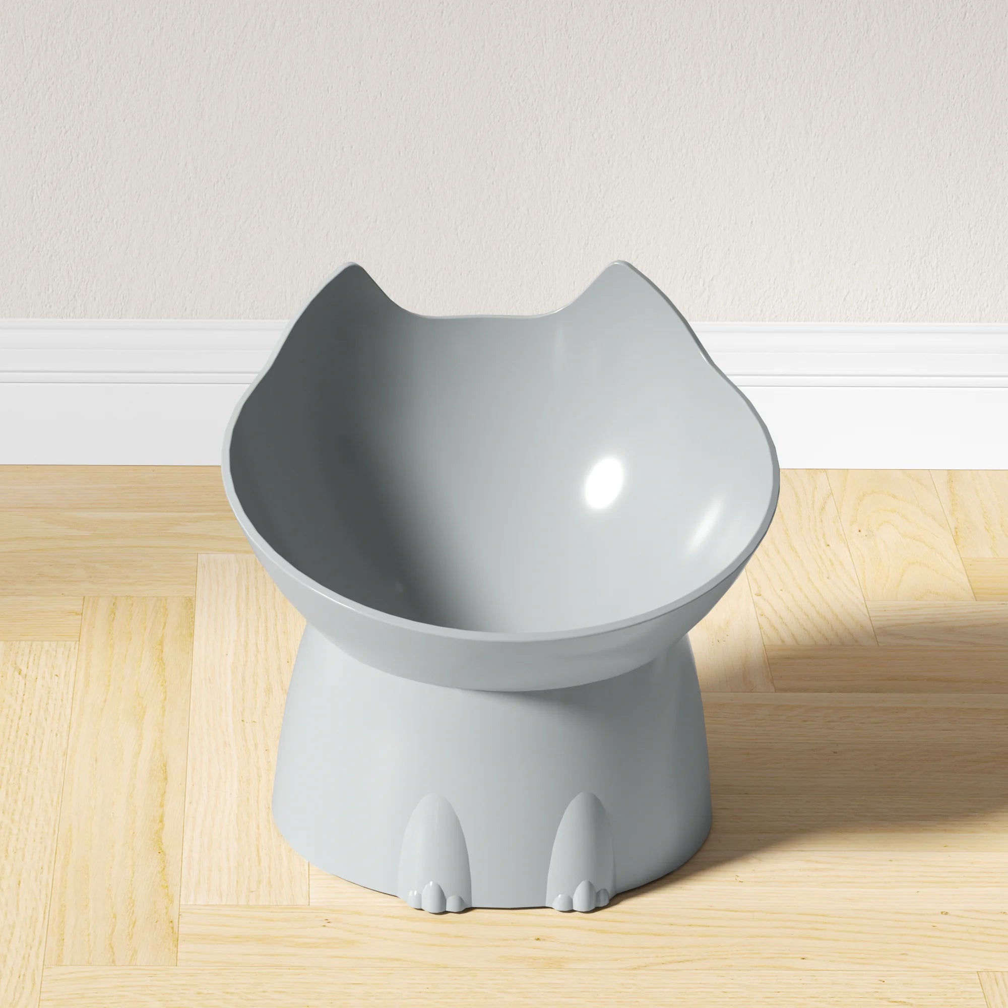 Elevated Cat Bowl Anti-Tip Raised Feeding Dish