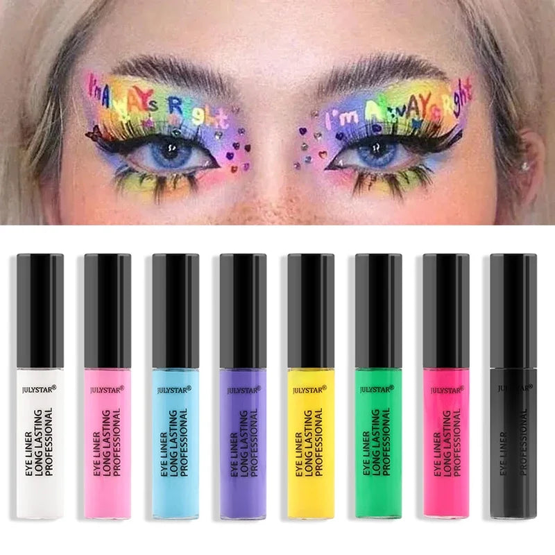 8 Color Liquid Eyeliner Pencil Waterproof
