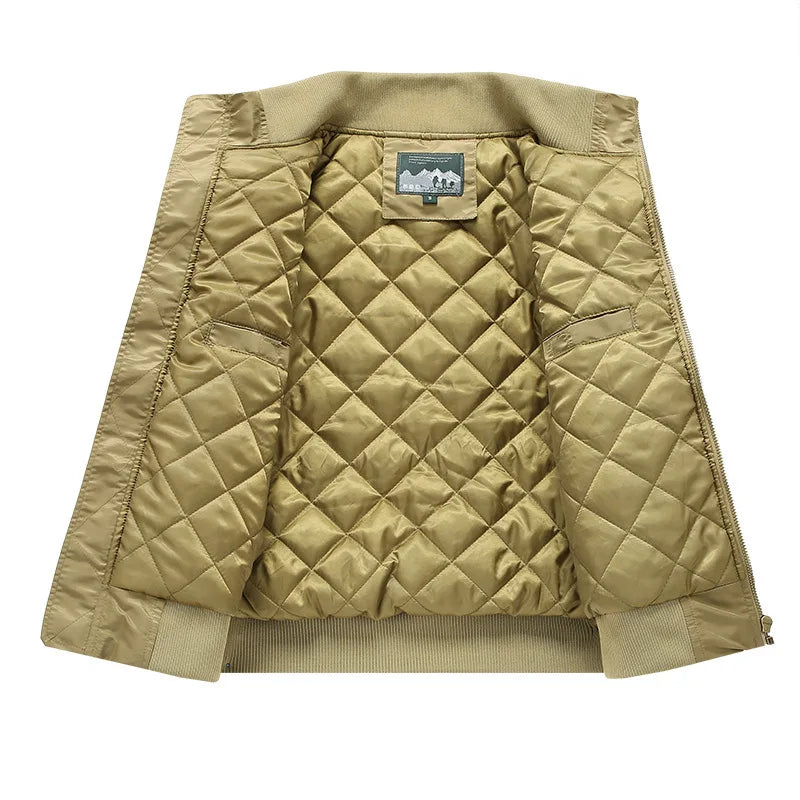 Winter MA1 Bomber Jacket Oversized Padded