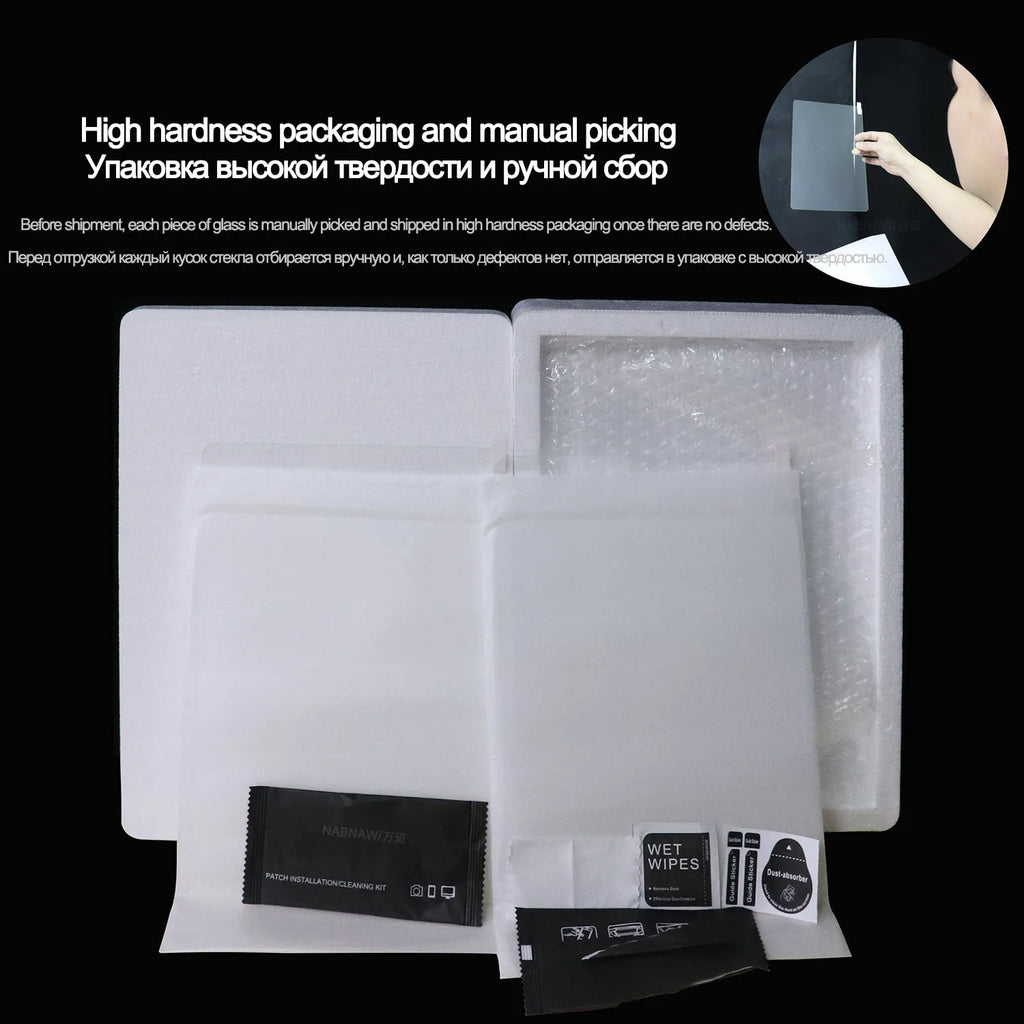 2 Pieces HD Scratch Proof Tempered Glass Screen Protector For POCO Pad 12.1-inch Xiaomi POCO Tablet Oil-Coating Protective Film