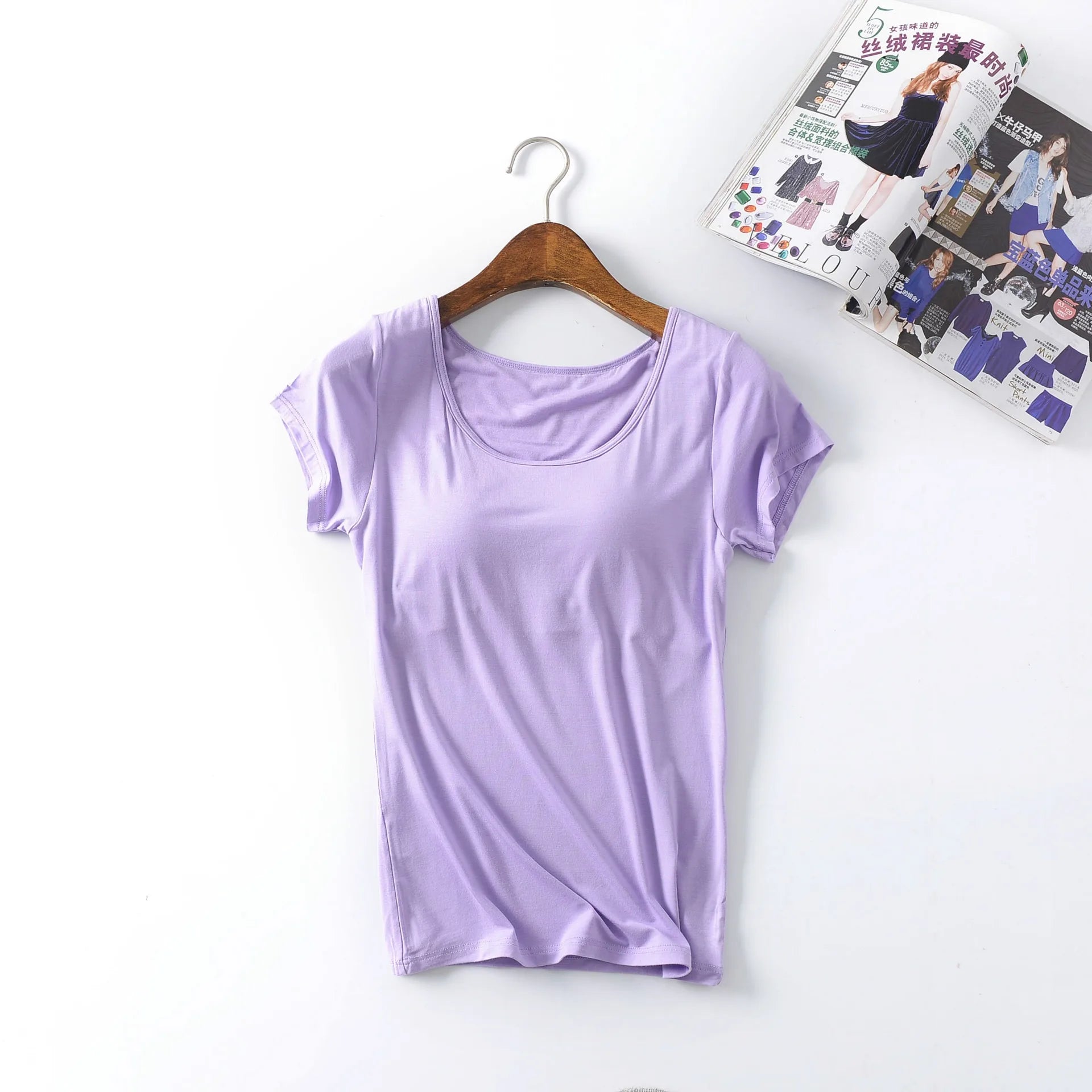 Women's Summer Pajama Top Short Sleeve M-4XL