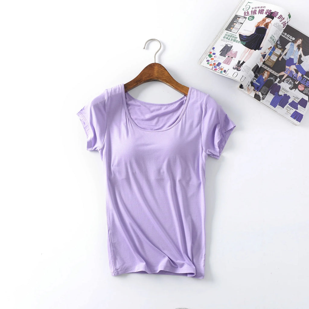 Women's Summer Pajama Top Short Sleeve M-4XL
