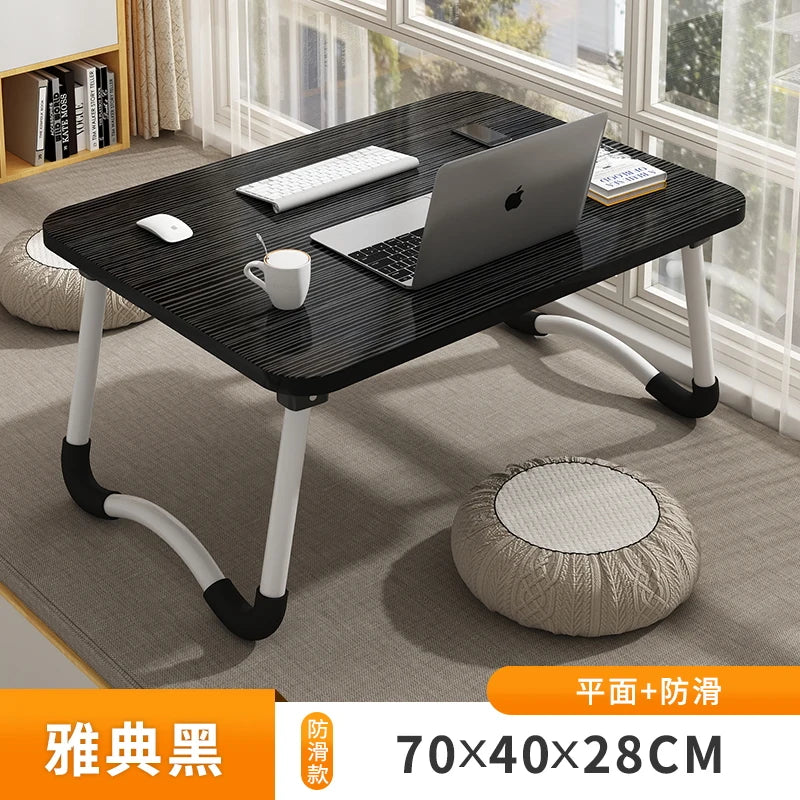 Bed Desk Lazy Portable Computer Desk Home Folding Table Bedroom Bay Window Sitting Small Table Student Dormitory Study Table