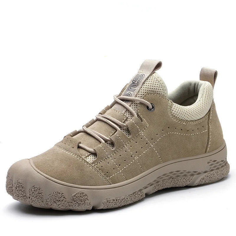 Work Safety Shoes Men Breathable Steel Toe Shoes Women Indestructible Work Sneakers Lightweight Protective Safety Boots
