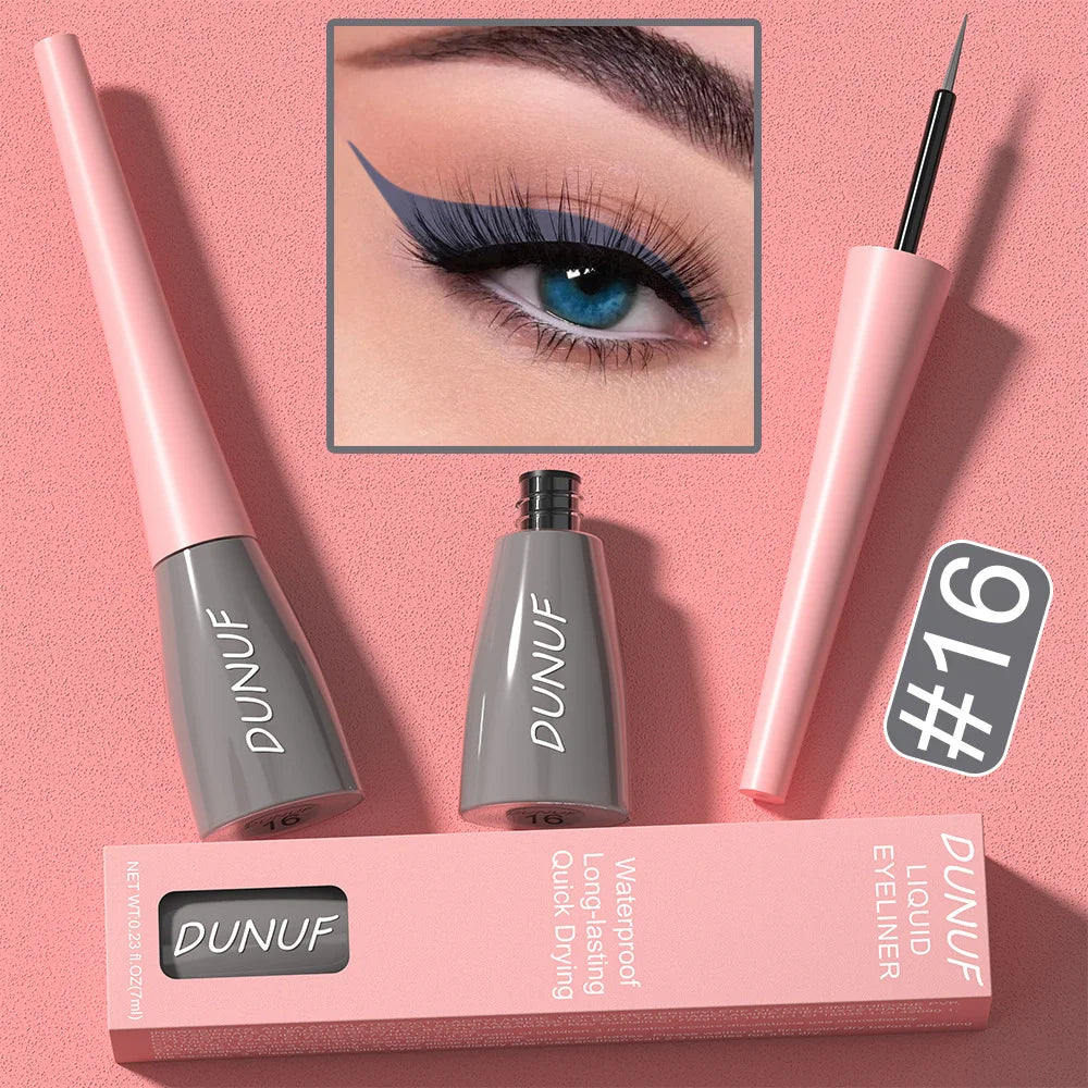 Colourful Liquid Eyeliner Waterproof Matte 7ML