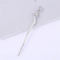 New Women Metal Hairpins Clips Simple Hair Stick Barrette Clip  Alloy Chopstick Wedding Hairstyle Design Tools Hair Jewelry