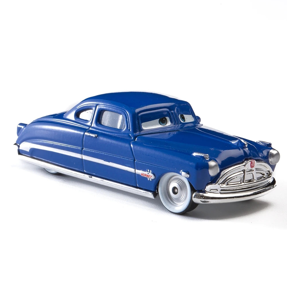 Cars Disney Pixar Cars Lightning McQueen Mater Jackson Storm The King Mater 1:55 Metal Alloy Car Toy Model Toys Children Gifts