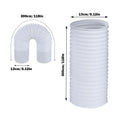 Air Conditioner Hose 5.1/5.9 Inch Diameter Exhaust Hose For Portable Air Conditioner Exhaust Hose For Portable AC Vent