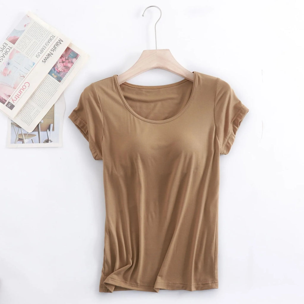 Women's Summer Pajama Top Short Sleeve M-4XL
